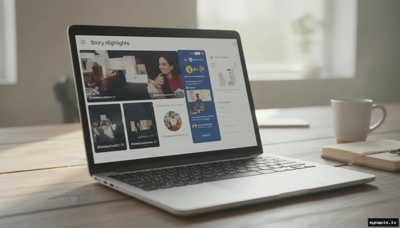 brand featuring top user-generated content in a social media story highlight