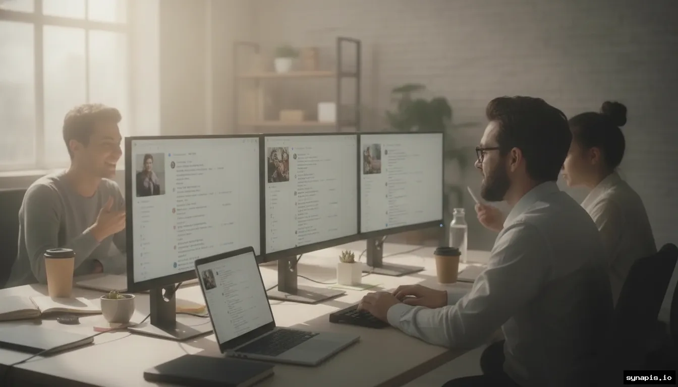 Brand team engaging with customers in real-time during a product launch on Twitter