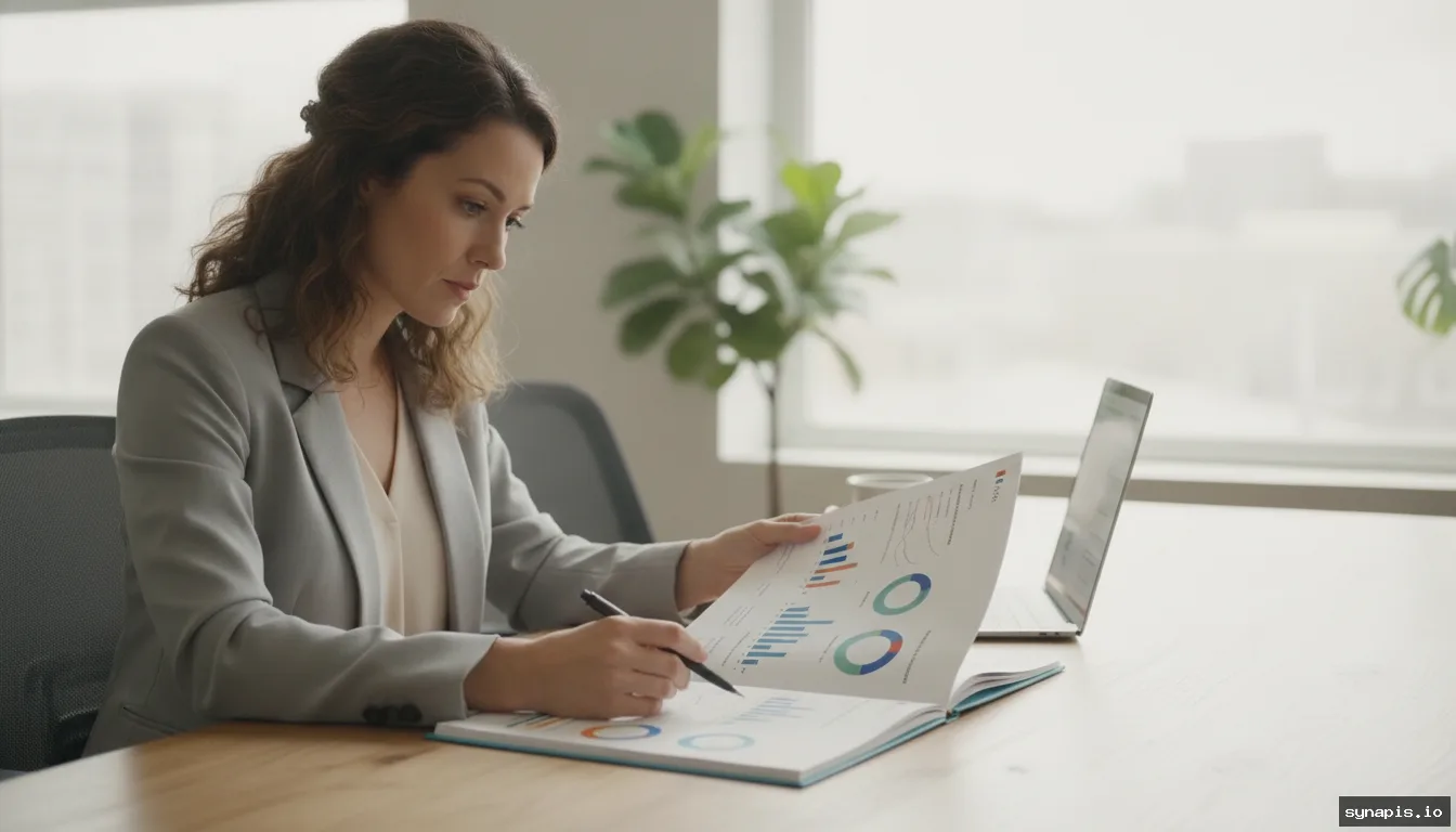 Custom-branded social media report with engagement metrics and growth graphs for a client